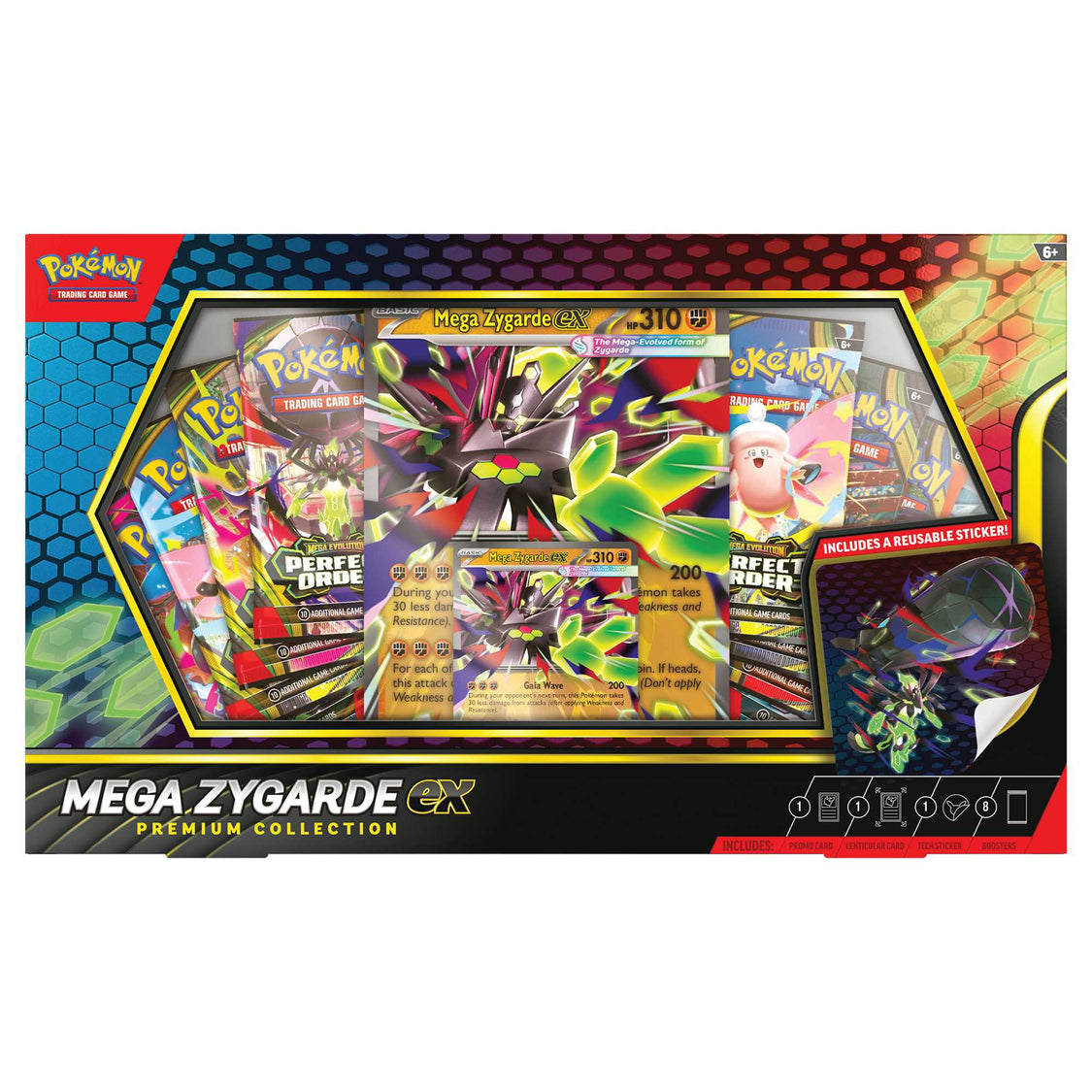 Pokemon Pefect Order ME03 - Mega Zygarde ex Premium-Collection (englisch)