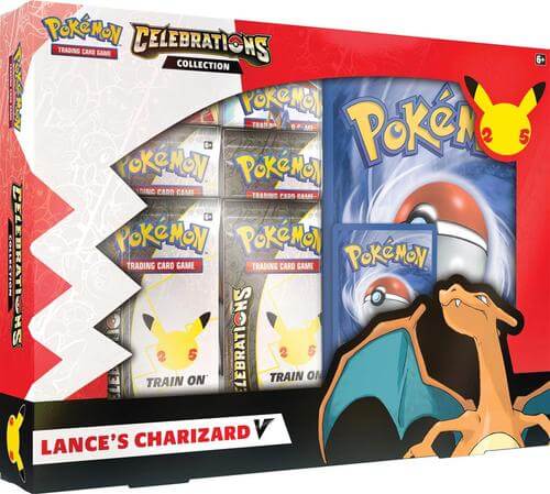 Pokemon Celebrations Collection Lance’s Charizard V (Englisch)