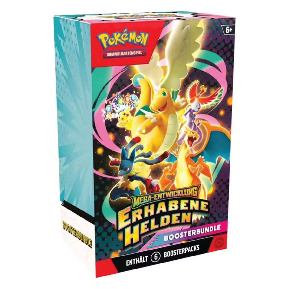 Pokemon ME2.5 Mega Entwicklung - Erhabene Helden - Booster Bundle (deutsch)