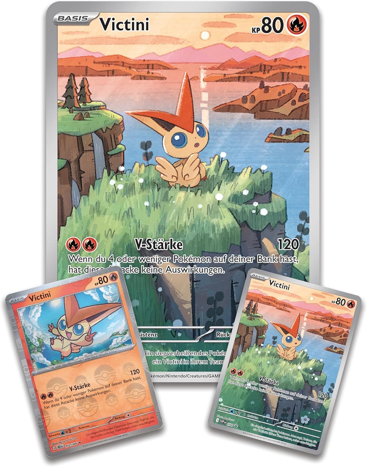 Pokemon Karmesin & Purpur – Victini Illustrations-Kollektion (Deutsch)