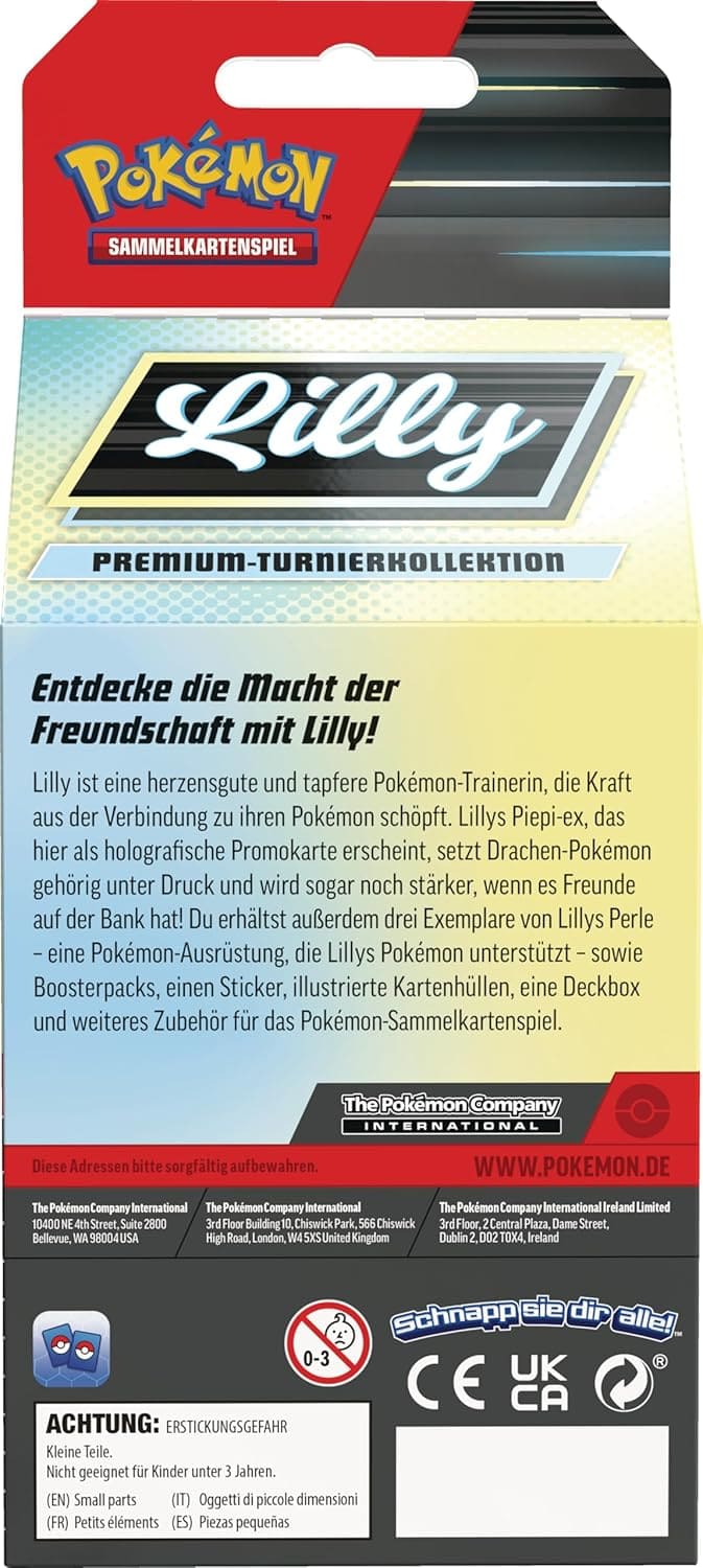 Pokemon Premium Turnierkollektion – Lilly (deutsch)