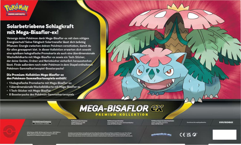 Pokemon Mega Entwicklung - Mega-Bisaflor-ex Premium-Kollektion (Deutsch)