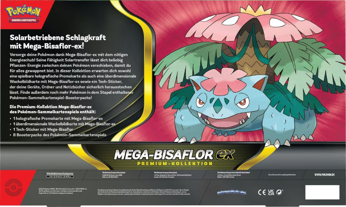 Pokemon Mega Entwicklung - Mega-Bisaflor-ex Premium-Kollektion (Deutsch)