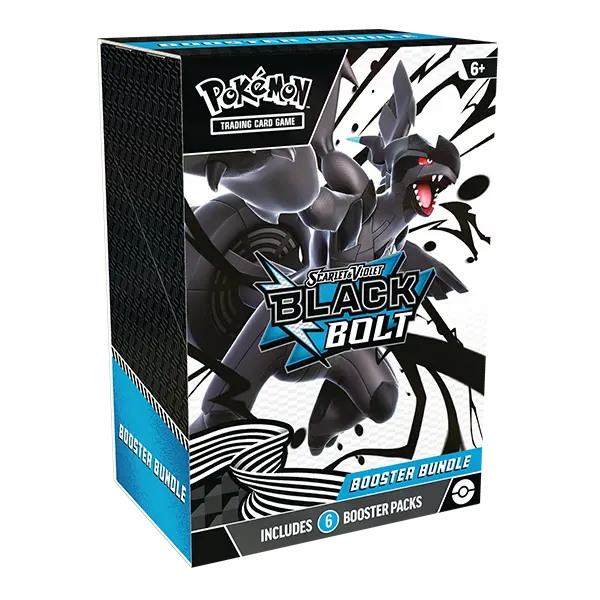 Pokemon Scarlet & Violet SV10.5 Black Bolt –Boosterbundle (Englisch)
