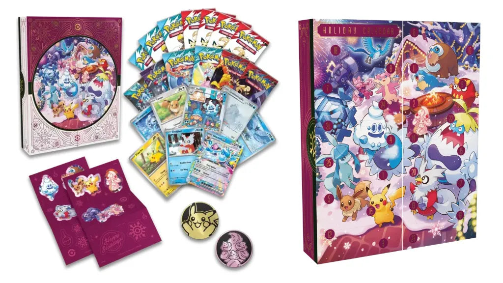 Pokemon – Sammelkarten Holiday Calendar 2025 (englisch)
