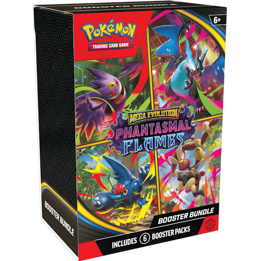 Pokemon ME02 Mega Evolution – Phantasmal Flames Booster Bundle (Englisch)
