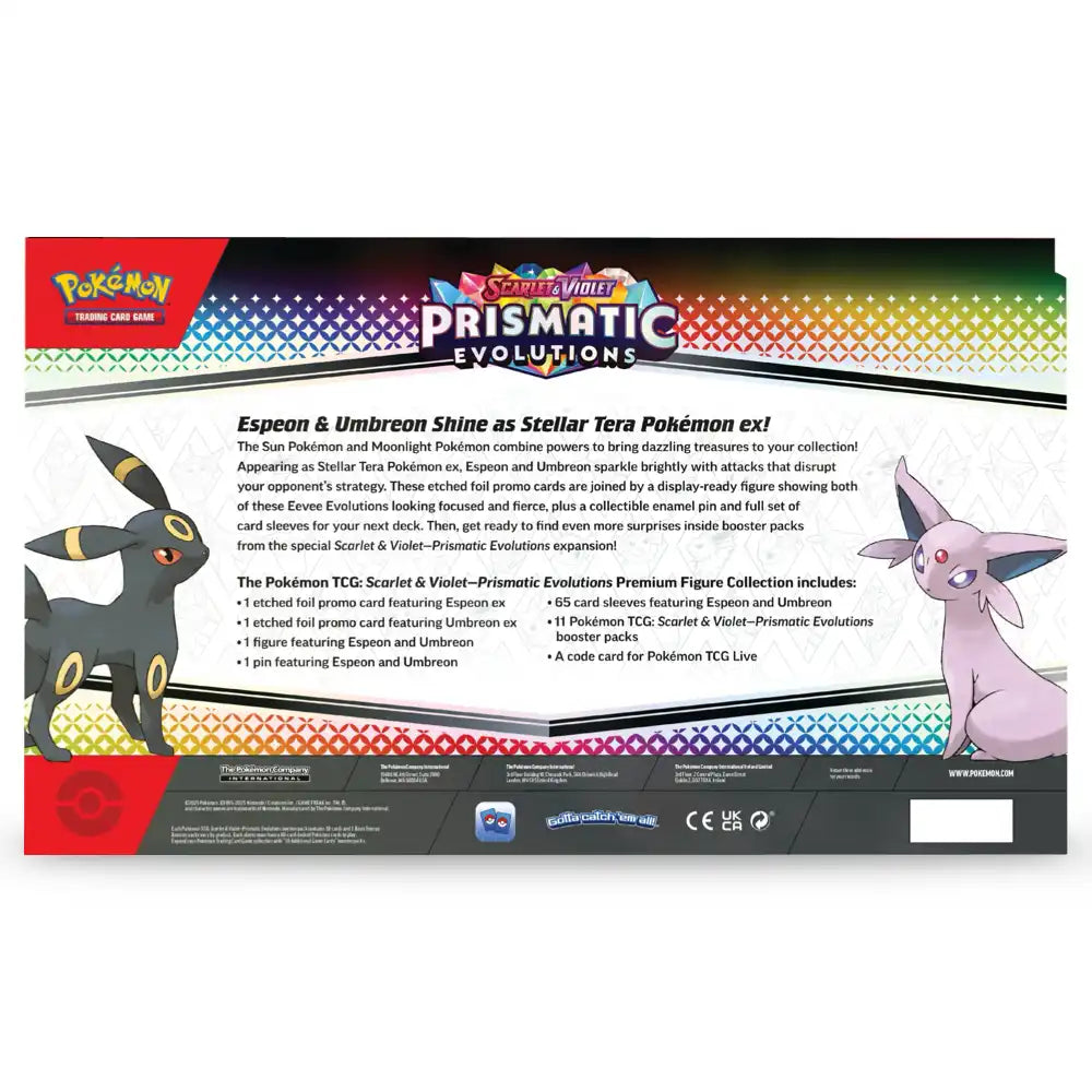 Pokemon TCG – Prismatic Evolutions Premium Figure Collection Box (englisch)