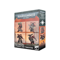 Warhammer 40k Chaos Space Marines - Upgrades & Abziehbilder der Roten Korsaren