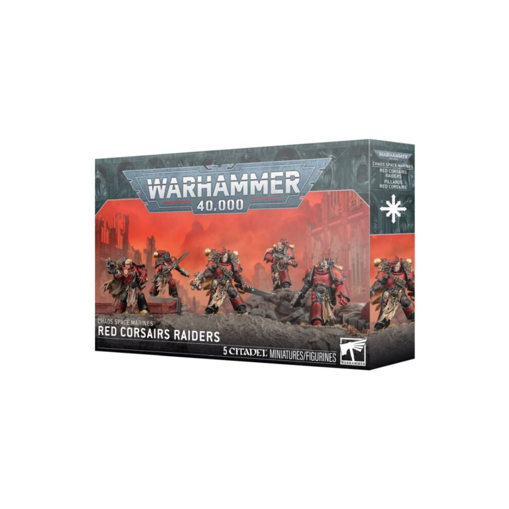 Warhammer 40k Chaos Space Marines - Plünderer der Roten Korsaren