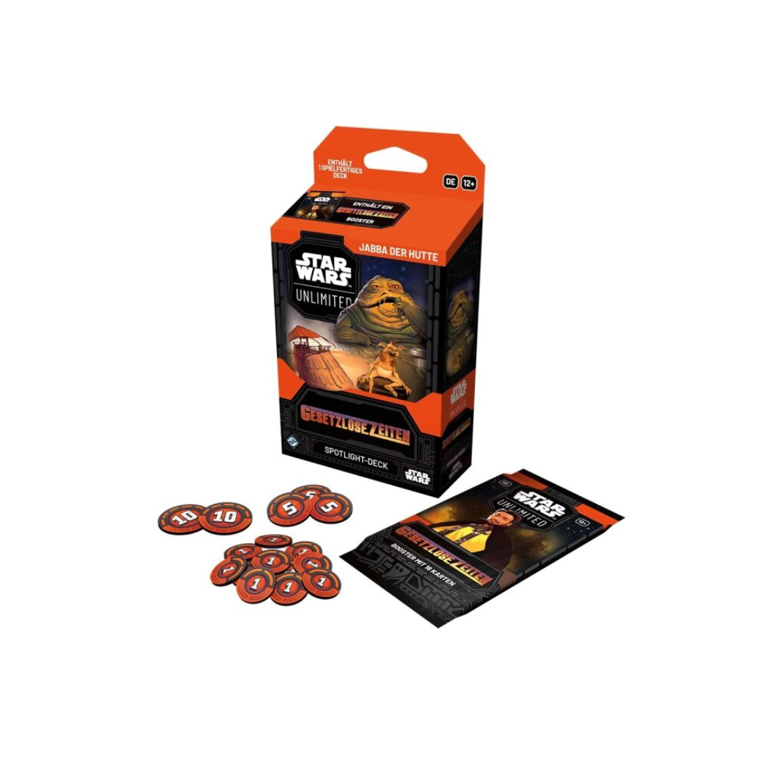 Star Wars Unlimited - Gesetzlose Zeiten Spotlight Deck - Jabba der Hutte (deutsch)