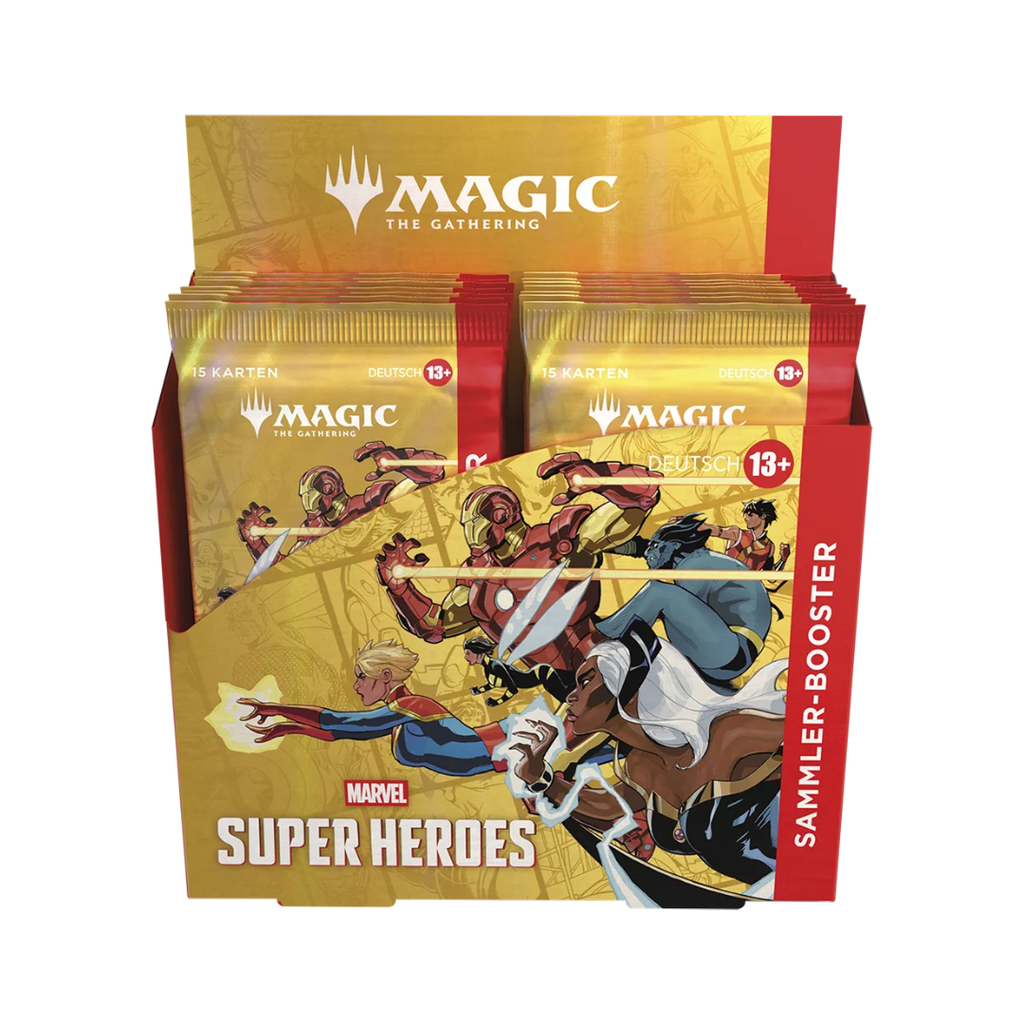 Magic the Gathering Marvel Super Heroes - Sammler-Display (deutsch)