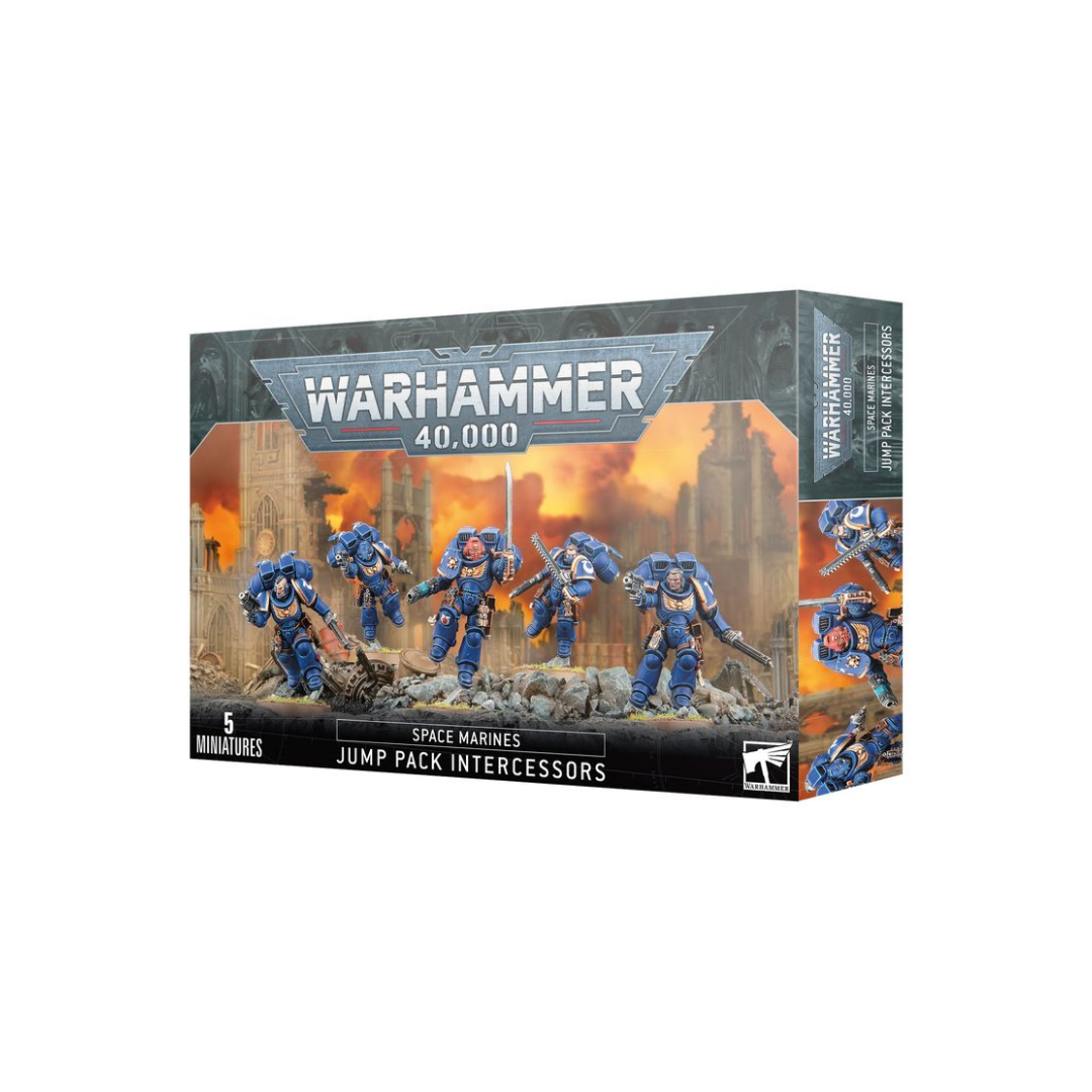 Warhammer 40K Space Marines - Sturmtrupp mit sprungmodulen