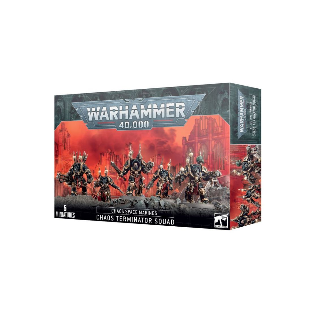Warhammer 40K Chaos Space Marines - Chaos Terminator Squad