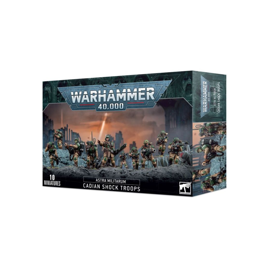 Warhammer 40K Astra Militarum - Cadianische Stoßtruppen