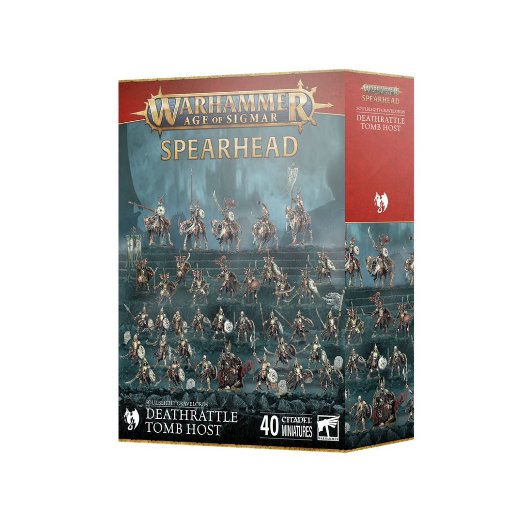 Warhammer Age of Sigmar Spearhead Soulblight Gravelords - Deathrattle Tomb Host