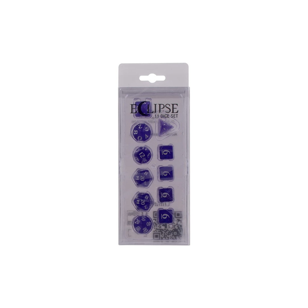 Ultra Pro - Eclipse 11 Dice Set - Royal Purple