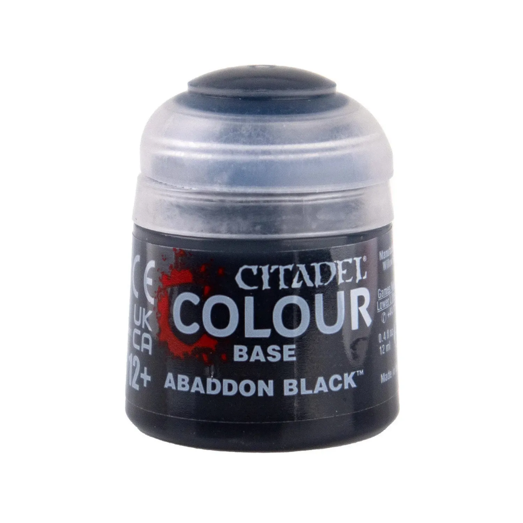 Citadel Colour Base - Abaddon Black