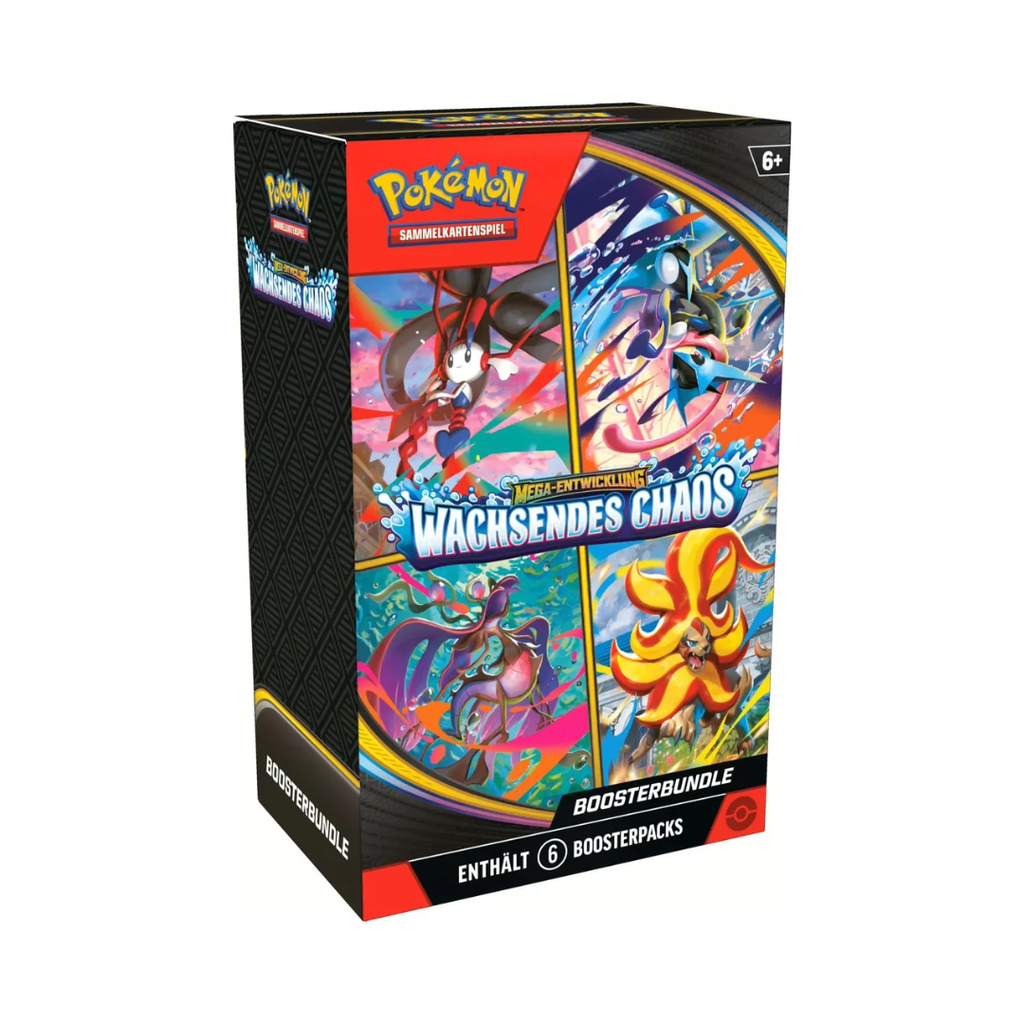 Pokemon ME04 Mega Entwicklung Wachsendes Chaos - Boosterbundle (deutsch)