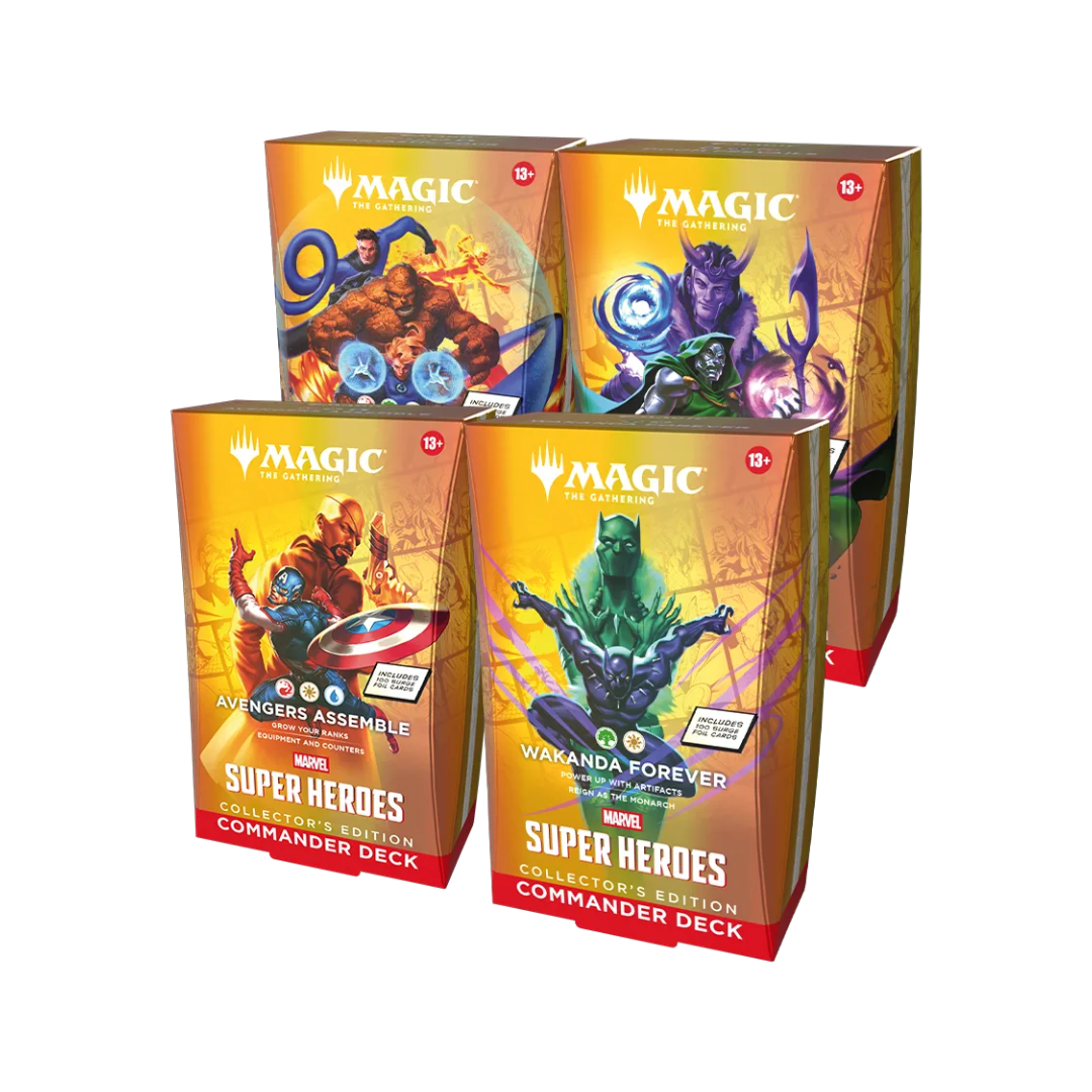 Magic the Gathering Marvel Super Heroes - Collector Commander Decks (englisch)