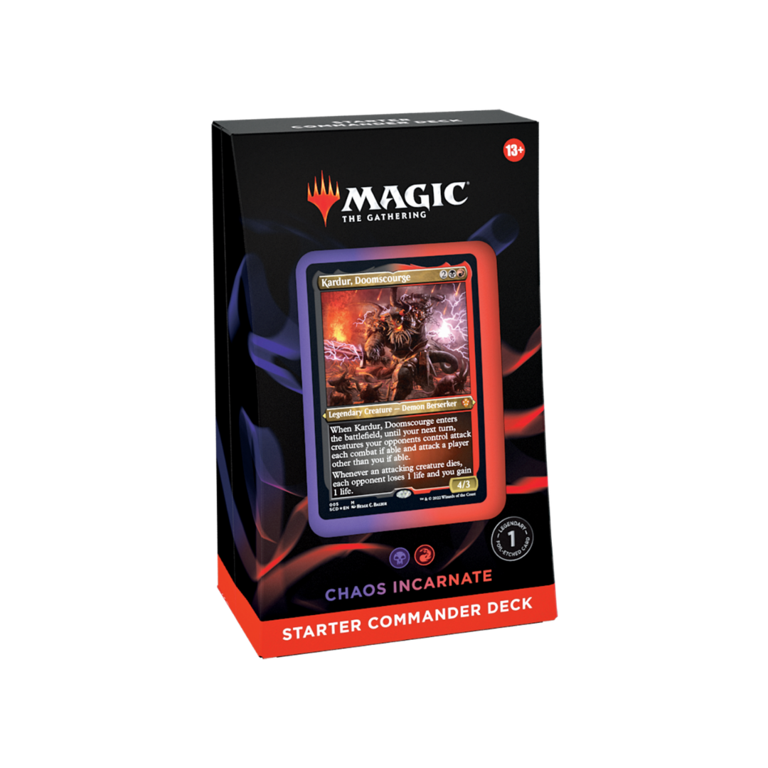 Magic The Gathering Starter Commander Deck – Chaos Incarnate (englisch)