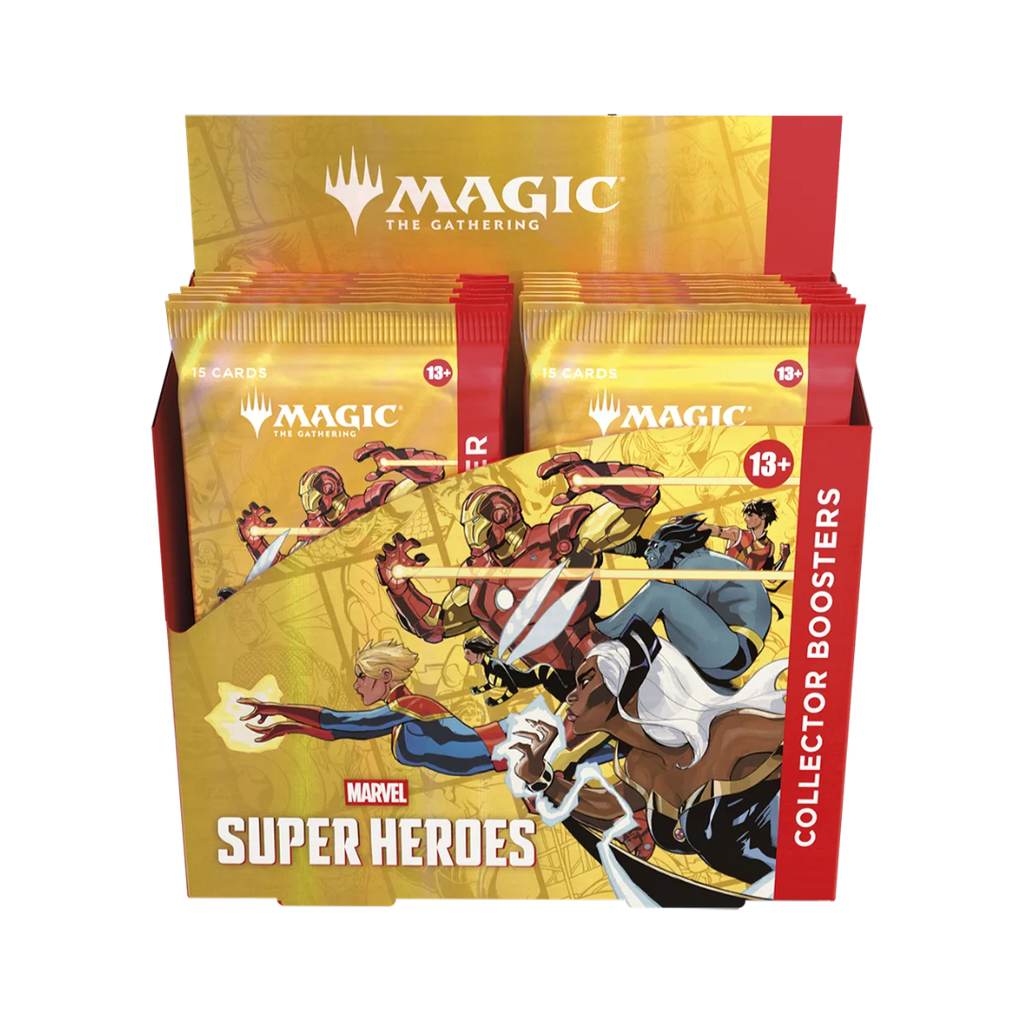 Magic the Gathering Marvel Super Heroes - Collector-Display (englisch)