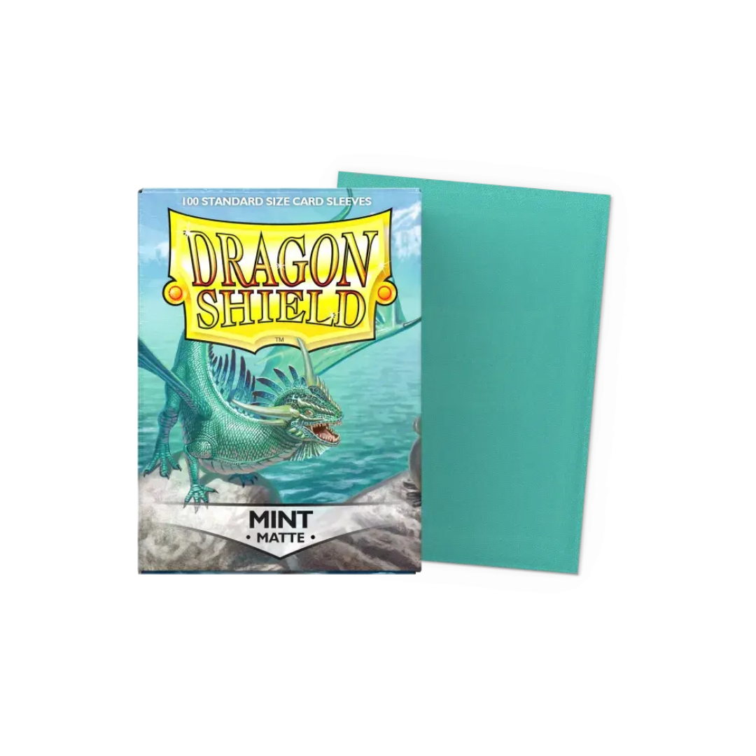 Dragon Shield - 100 Standard Size Card Sleeves - Mint Matte