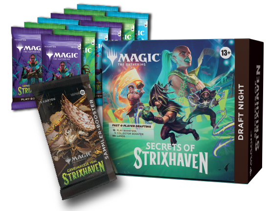 Magic the Gathering Secrets of Strixhaven - Draft Night (englisch)