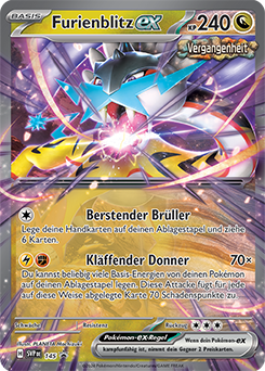Pokemon Tin #115 Furienblitz ex (Deutsch)