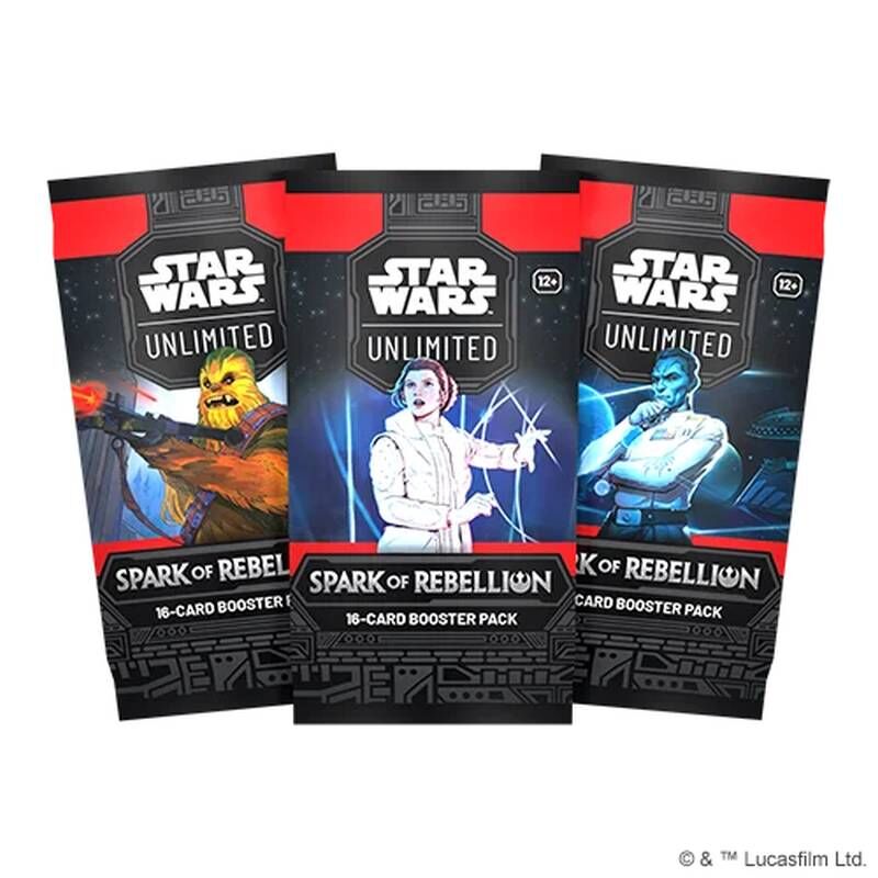 Star Wars Unlimited – Spark of Rebellion Booster (Englisch)