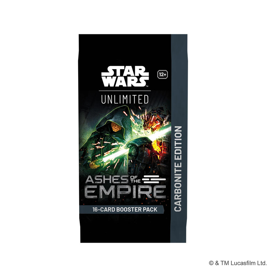 Star Wars: Unlimited – Ashes of the Empire: Carbonite Edition Einzelbooster (Premium) (englisch)