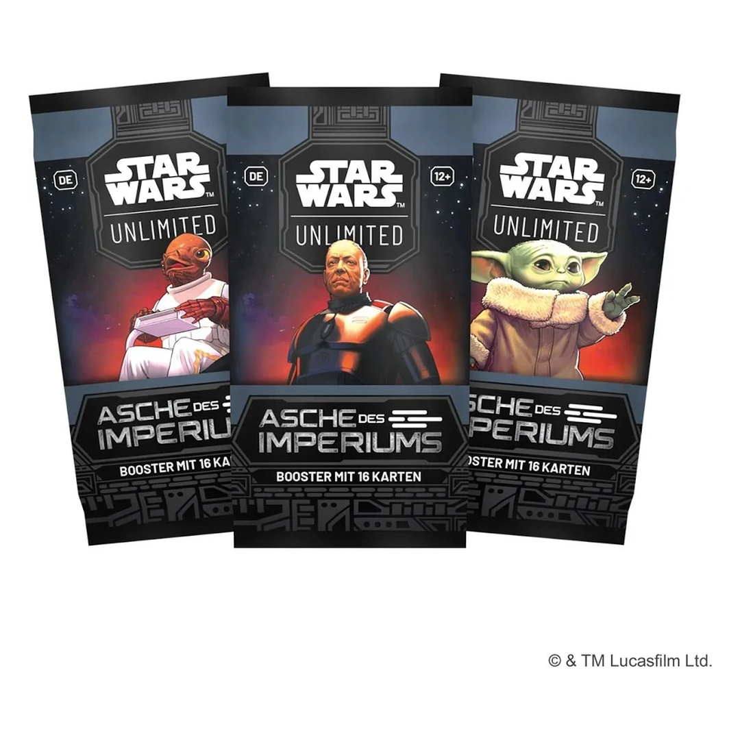 Star Wars: Unlimited – Asche des Imperiums: Einzelbooster (deutsch)
