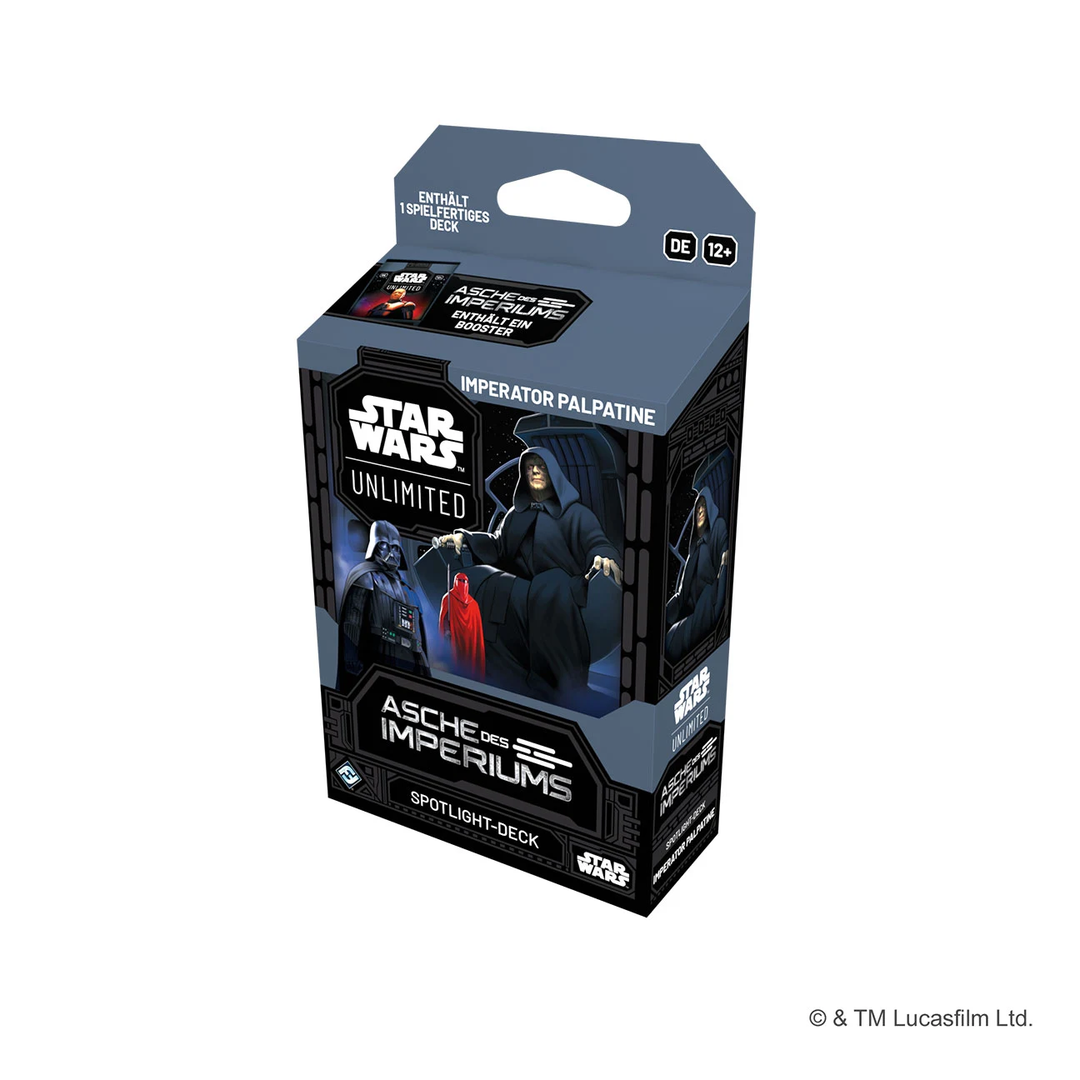 Star Wars: Unlimited – Asche des Imperiums: Spotlight-Deck Imperator Palpatine (deutsch)