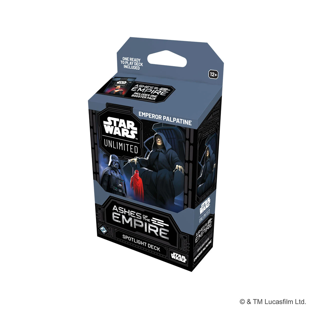Star Wars: Unlimited – Ashes of the Empire: Spotlight-Deck Emperor Palpatine (englisch)