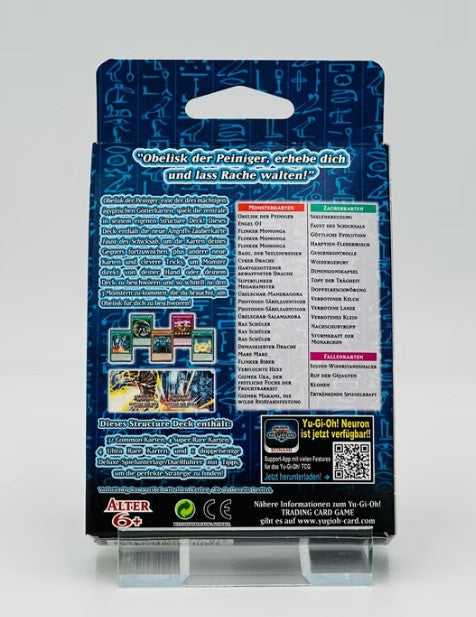 Yu-Gi-Oh! Ägyptisches Götterdeck – Obelisk der Peiniger (deutsch)