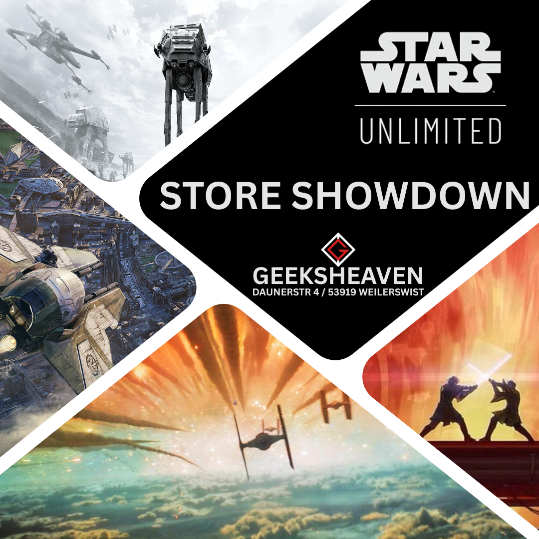 Star wars Unlimited Store Showdown - 25.09.26 um 16:30 Uhr Geeksheaven