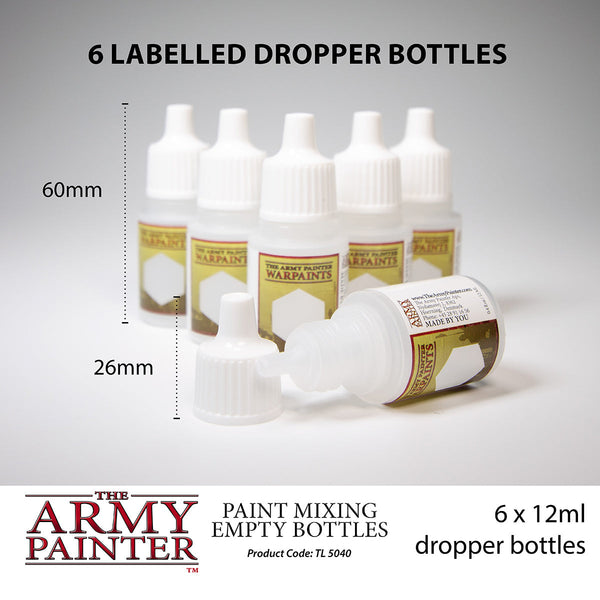 The Army Painter - Paint Mixing Empty Bottles