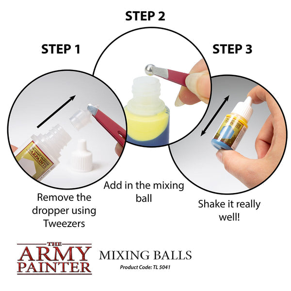 The Army Painter - Mixing Balls (edelstahl)