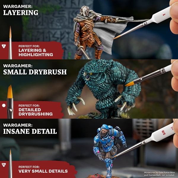 The Army Painter - Most Wanted Brush Set