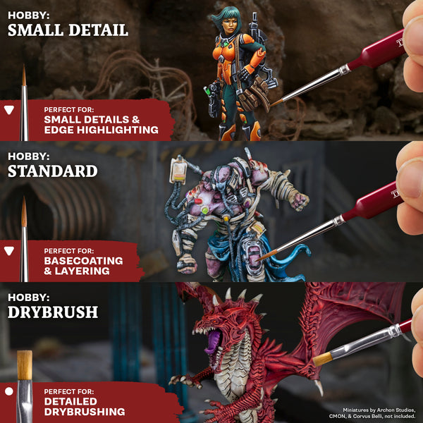 The Army Painter - Hobby Starter Brush Set