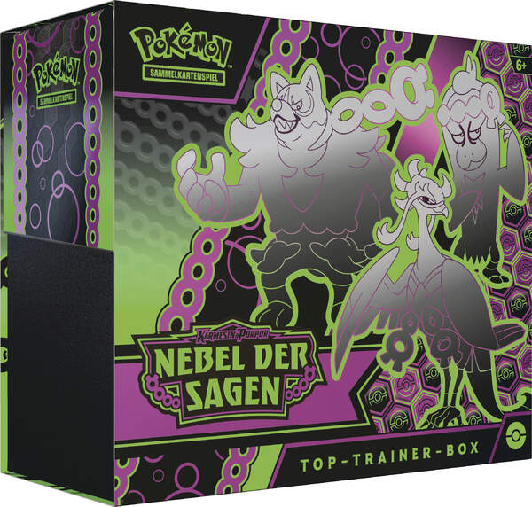 Pokemon Karmesin & Purpur KP 6.5 Nebel der Sagen Top Trainer Box (deutsch)