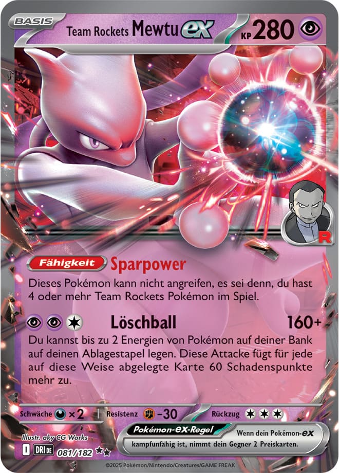 Pokemon Liga-Kampf Deck – Rocket’s Mewtu (Deutsch)