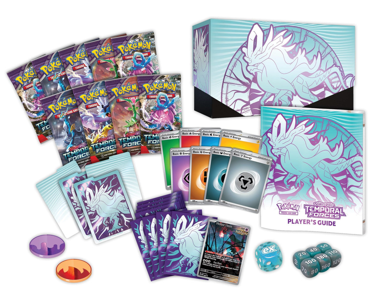 Pokemon Scarlet & Violet SV05 Temporal Forces Elite Trainer Box Walking Wake (englisch)