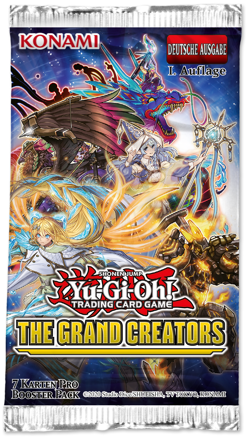 Yu-Gi-Oh! Grand Creators – Booster Display (deutsch)