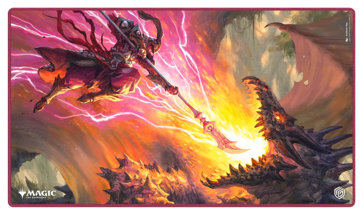 Magic The Gathering – „Tarkir: Dragonstorm“ Play-Mat – Worthy Cost (Ultimate Guard)