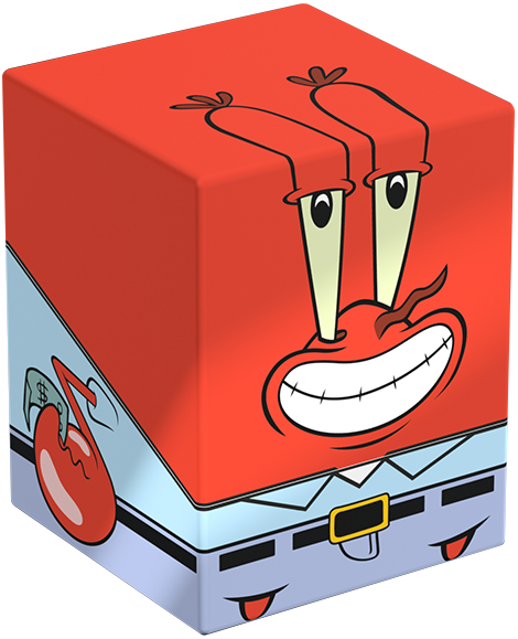 SpongeBob Schwammkopf Squaroes – Offizielle Deckbox - Mr. Krabs