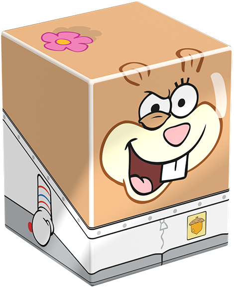 SpongeBob Schwammkopf Squaroes – Offizielle Deckbox - Sandy
