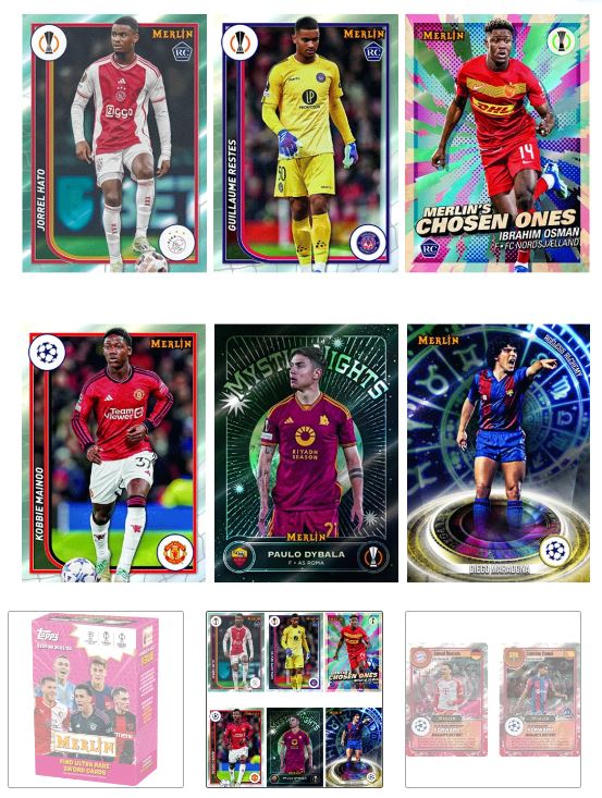 Topps Merlin UCC 2023/24 Value Box