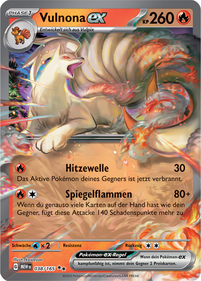 Pokemon Deluxe Kampfdeck – Vulnona-ex (deutsch)