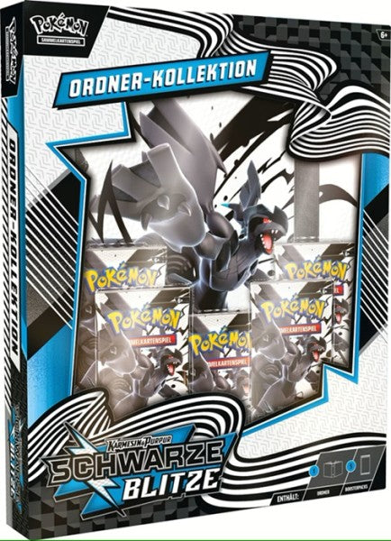 Pokemon – Karmesin & Purpur KP10.5: Schwarze Blitze – Ordner-Kollektion (Deutsch)