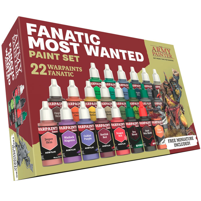 Warpaints Fanatic - Most Wanted - Paint Set